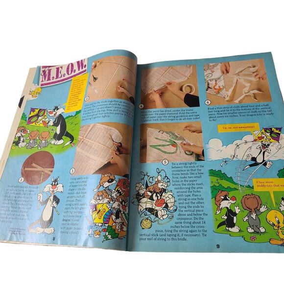 Looney Tunes Magazine & Bugs Bunny Magazine 90s Kids Vintage Comic Books Retro - Picture 5 of 8